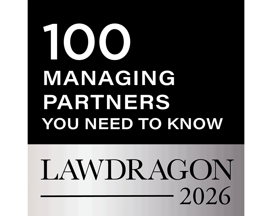 Lawdragon 100 Managing Partners you need to know badge